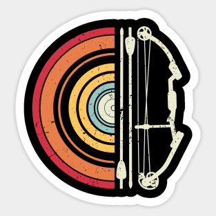 Vintage Archery Sticker